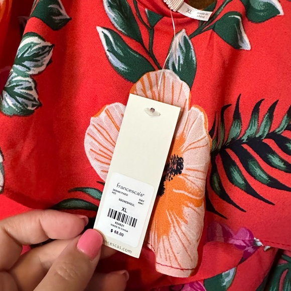 NWT Tropical Print Dress - Women’s Size XL - Picture 4 of 4